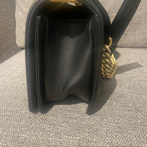 Authentic Chanel Mix Chevron boy bag medium - Picture 4 of 10